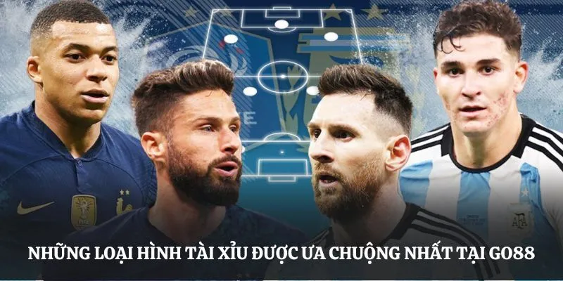 Những loại hình tài xỉu được ưa chuộng nhất tại GOOD88